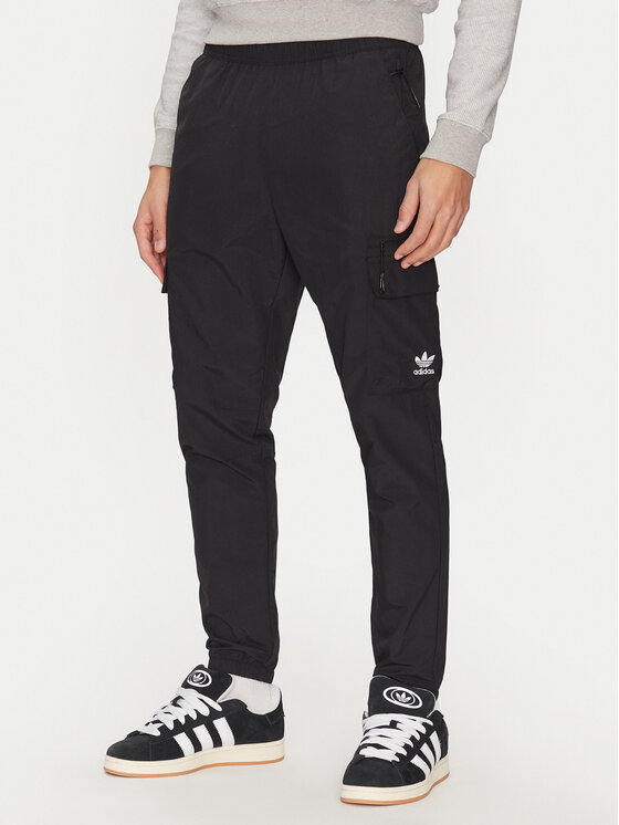 

Спортивные брюки обычного кроя Trefoil Essentials Woven Cargo JD2453 Adidas, черный