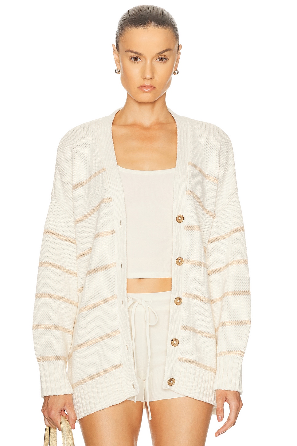 

Кардиган Chloé Jenni Kayne, Ivory & Oat Stripe
