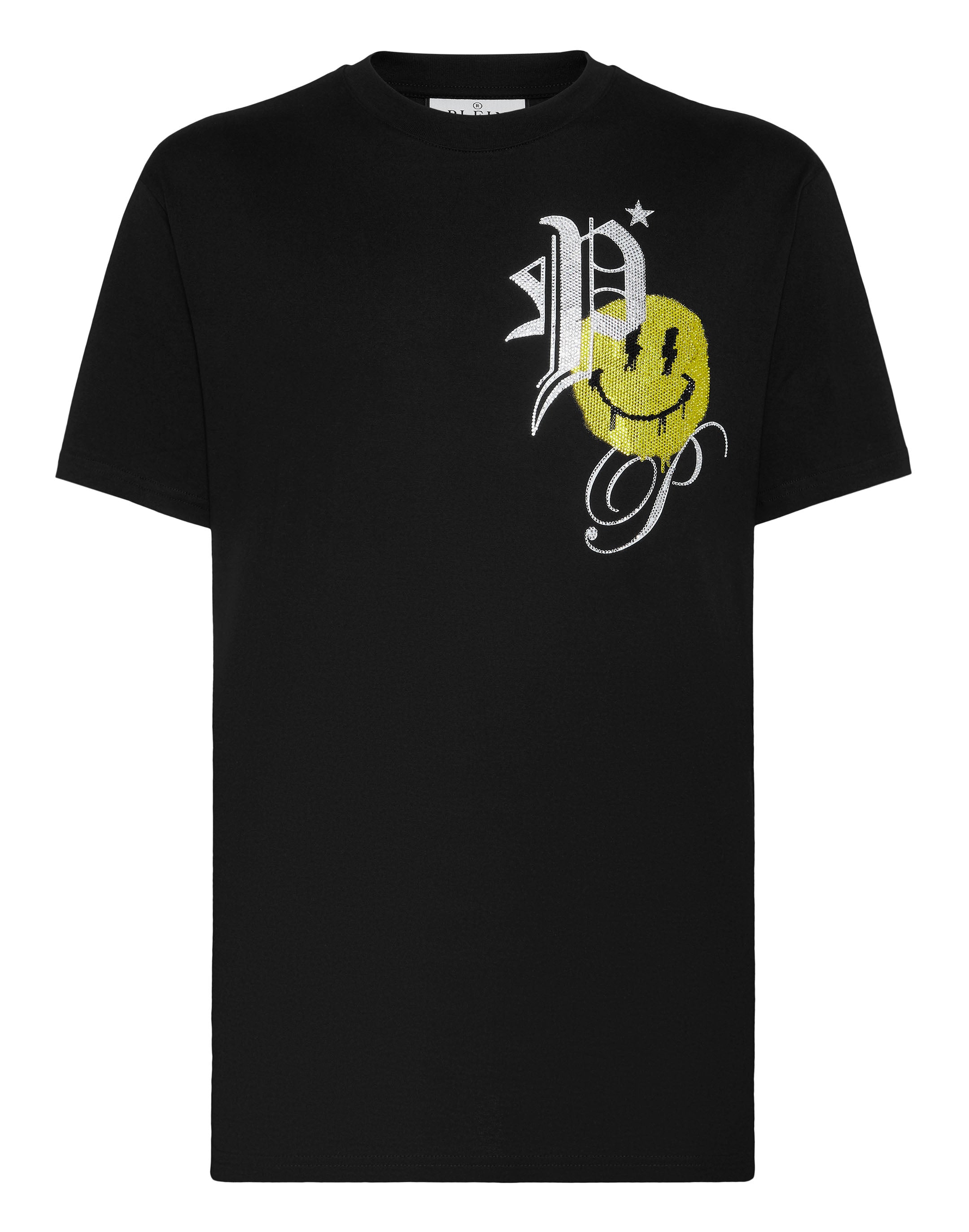 

Футболка с круглым вырезом SS Smile PHILIPP PLEIN, черный