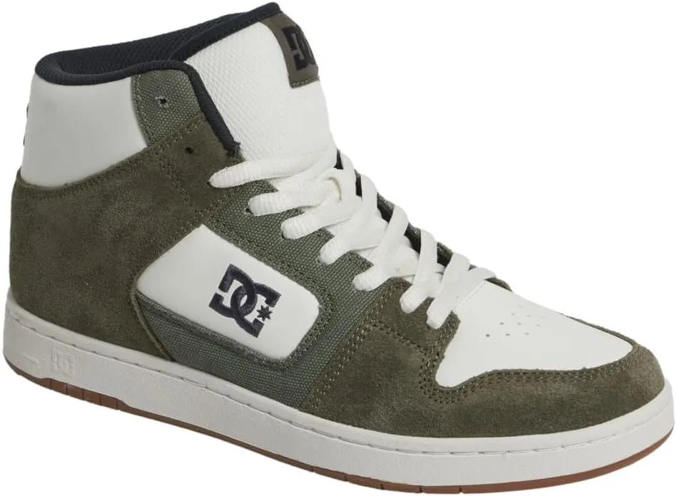 Мужские кроссовки DC Shoes Manteca 4 Hi Trainers, белый/зеленый/серый