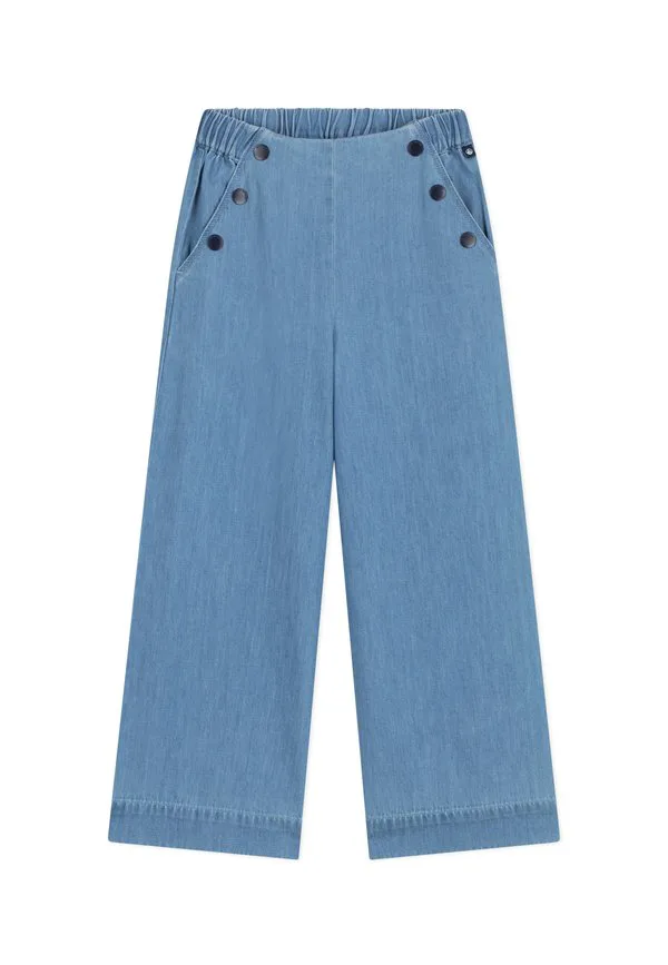 Детские брюки Petit Bateau, Denim Clair — фото 4