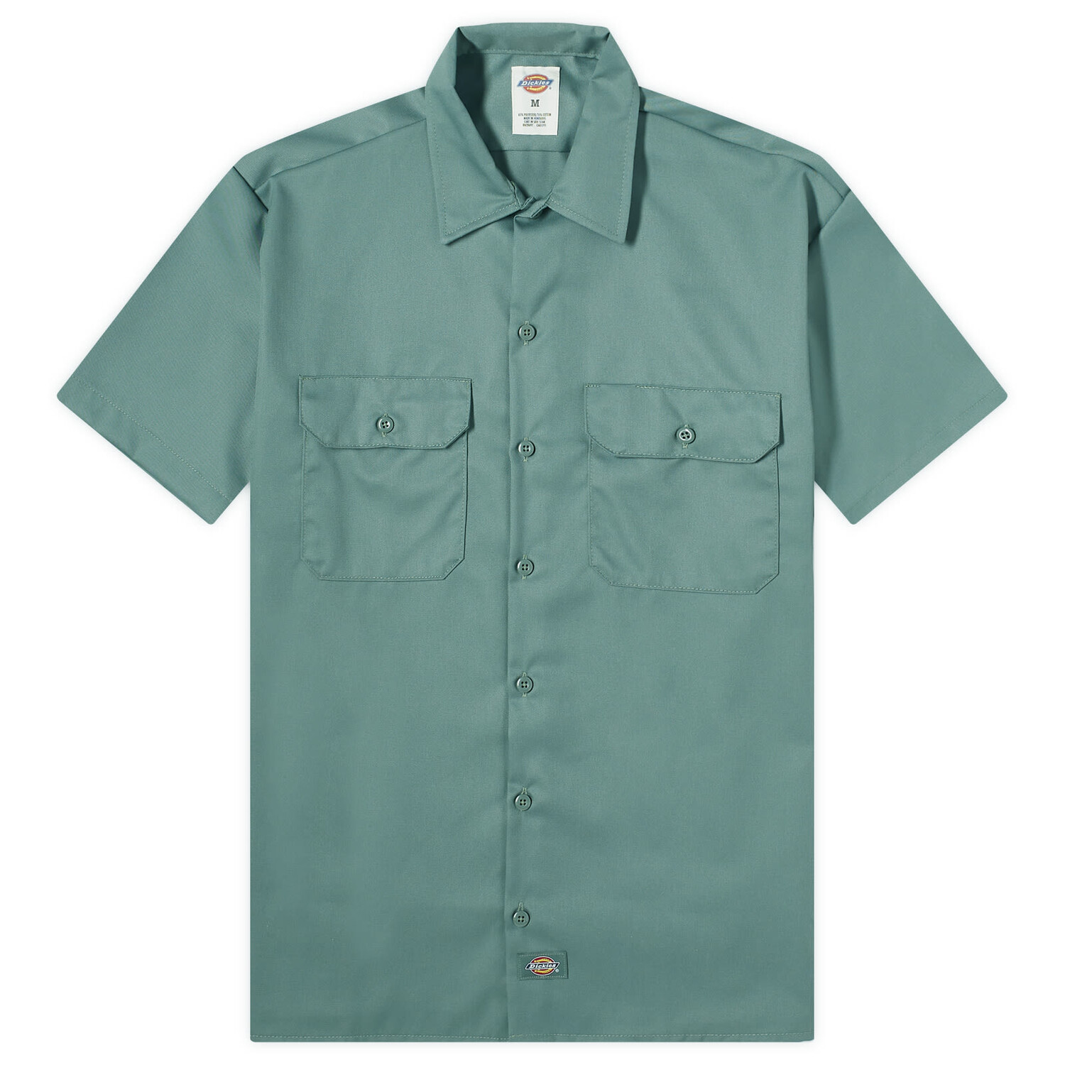 

Рубашка с коротким рукавом Dickies Short Sleeve Work Shirt, цвет Dark Forest