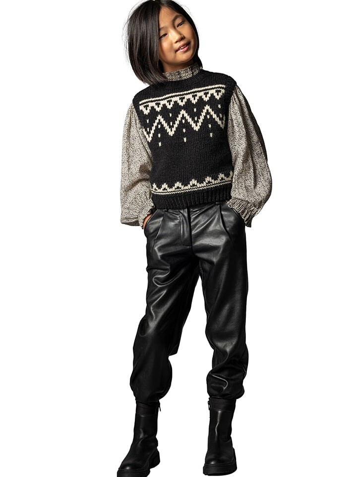 

Брюки из искусственной кожи Street Called Madison Kunstlederhose Yara, черный