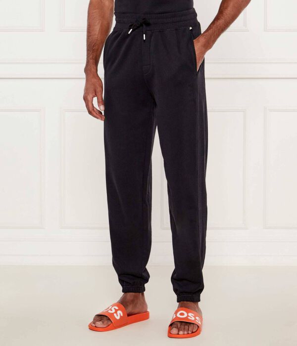 

Брюки Дэвид брюки Regular fit Boss, черный