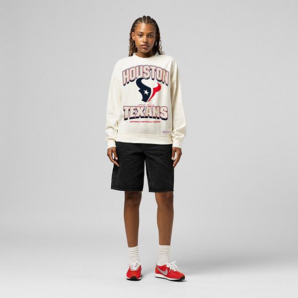 

Женский кремовый свитшот houston texans tonal arch Mitchell & Ness, Бежевый, Женский кремовый свитшот houston texans tonal arch Mitchell & Ness