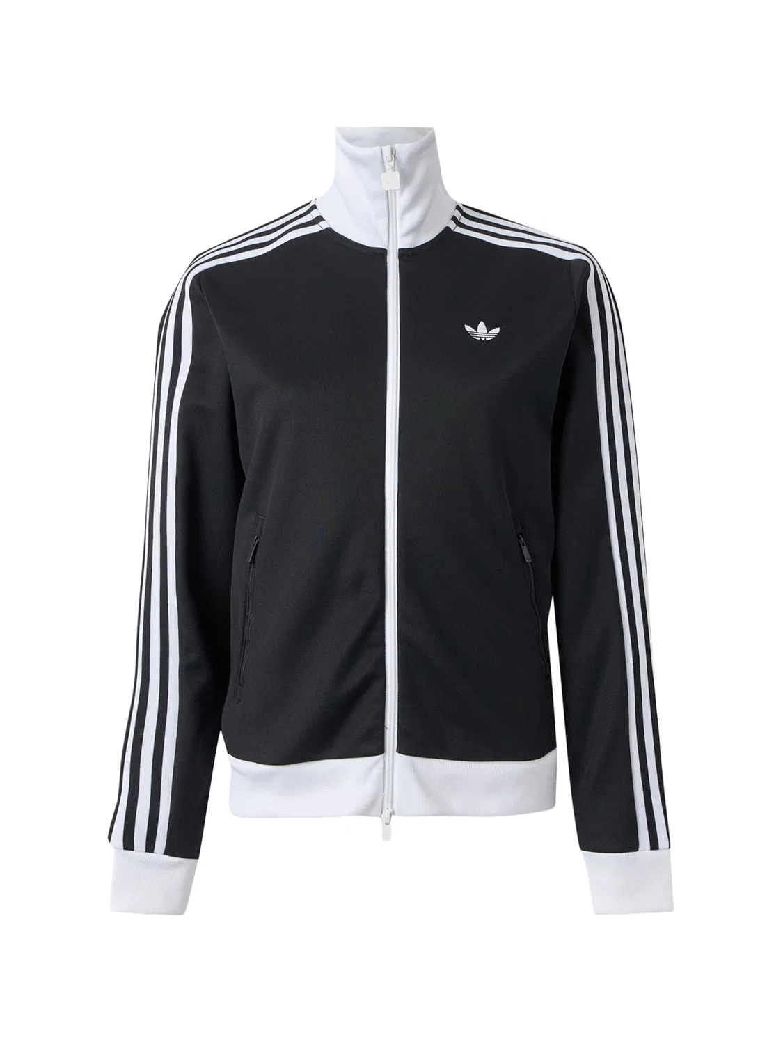 Худи на молнии Adidas Originals Classic черного цвета