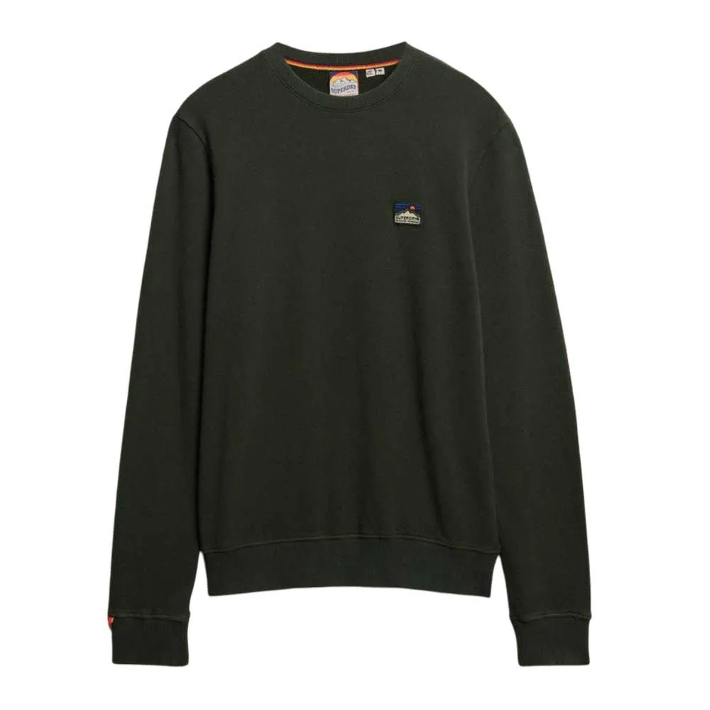 

Толстовка Superdry Great Outdoors Emb Relaxed Fit, зеленый