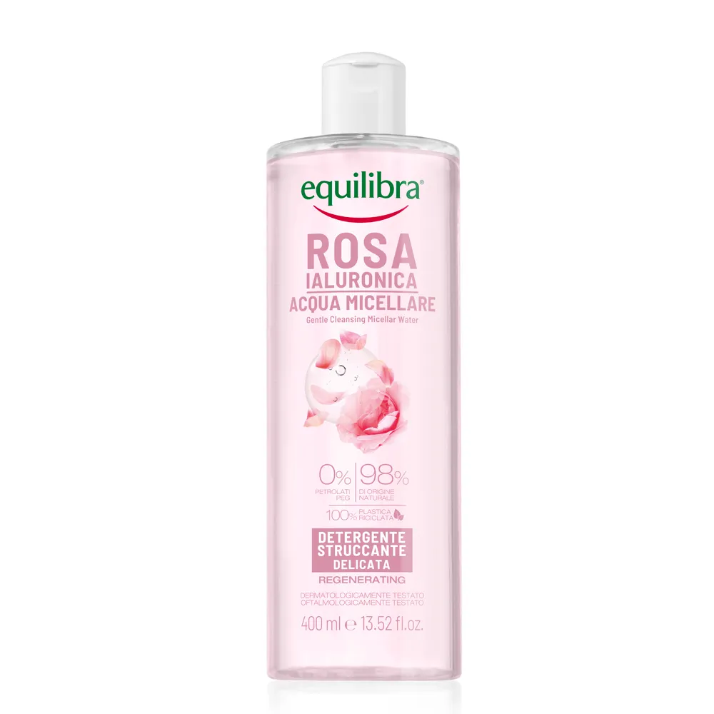 

Мицеллярная вода Equilibra Rosa 400 мл очищающее средство и средство для снятия макияжа