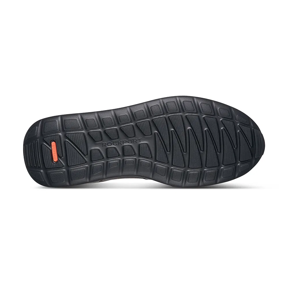 Мужские низкие кроссовки Duoform Phelan Ubal тёмно-коричневые от Rockport — фото 4