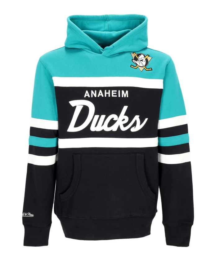 

Толстовка главного тренера Анахайм Дакс Mitchell & Ness, черный