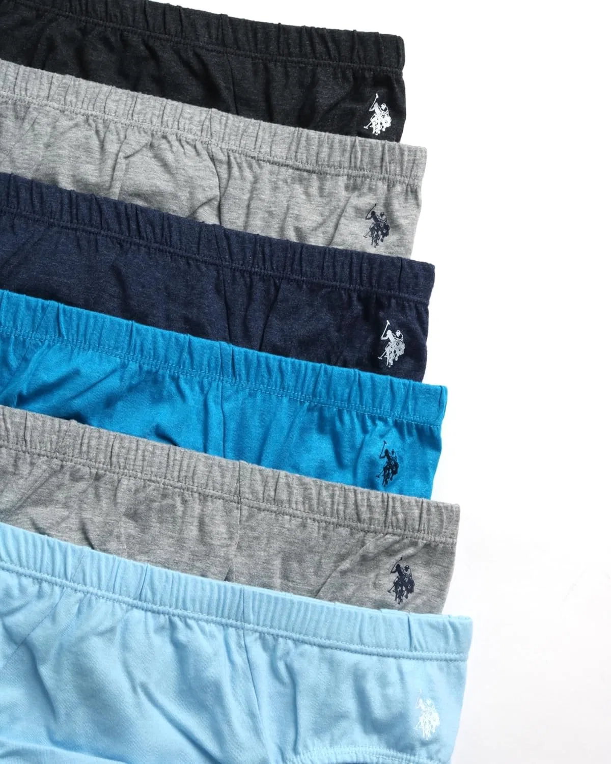 Боксеры U.S. POLO ASSN., Heather Blues/Charcoal Heather/Grey Heather — фото 3