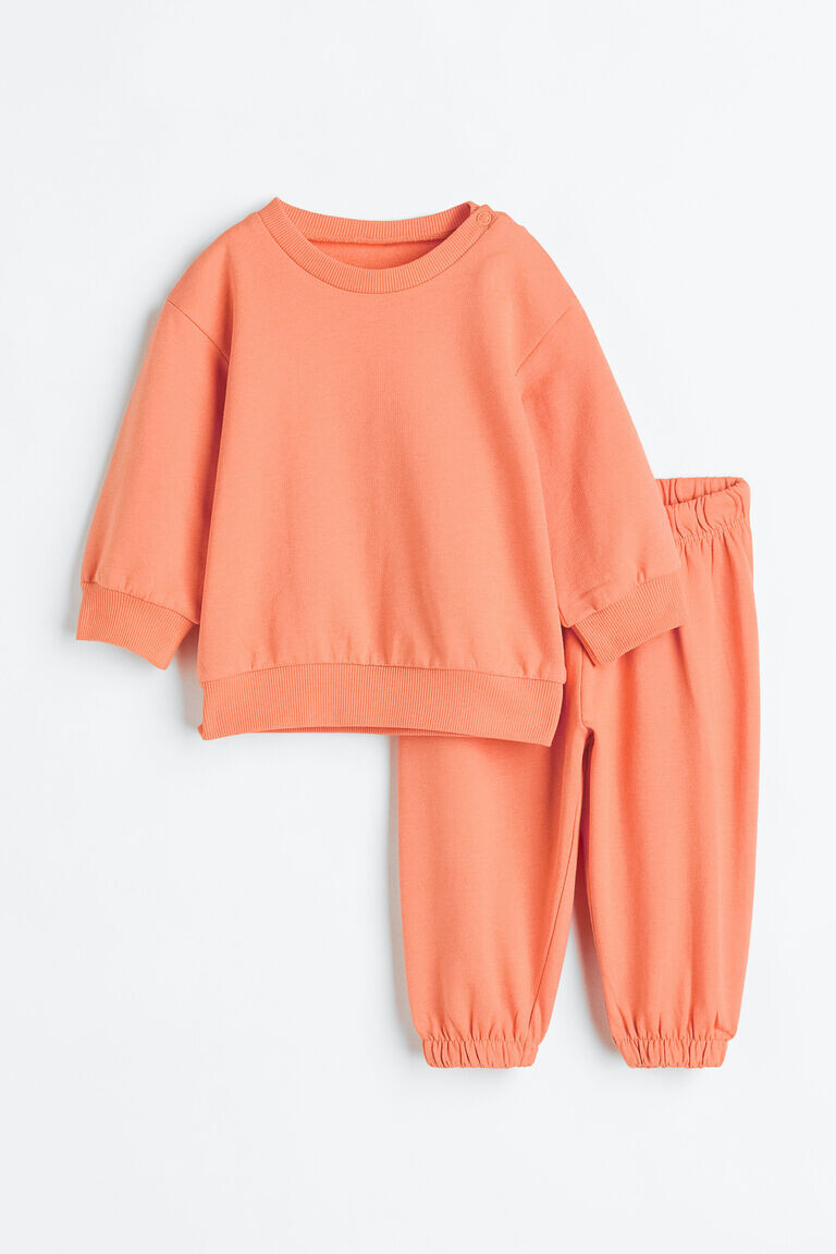 

Комплект из двух толстовок H&M, оранжевый