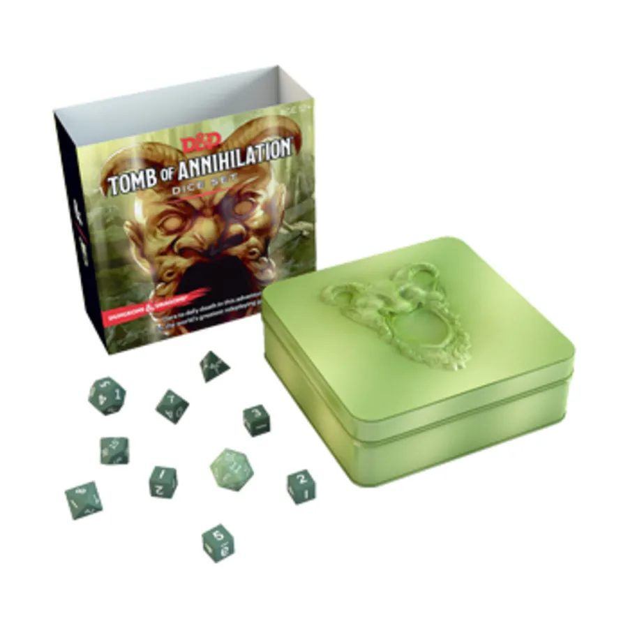 

Набор кубиков Гробницы Уничтожения (10), Dungeons & Dragons (5th Edition, 2014 Edition) - Core & Assorted