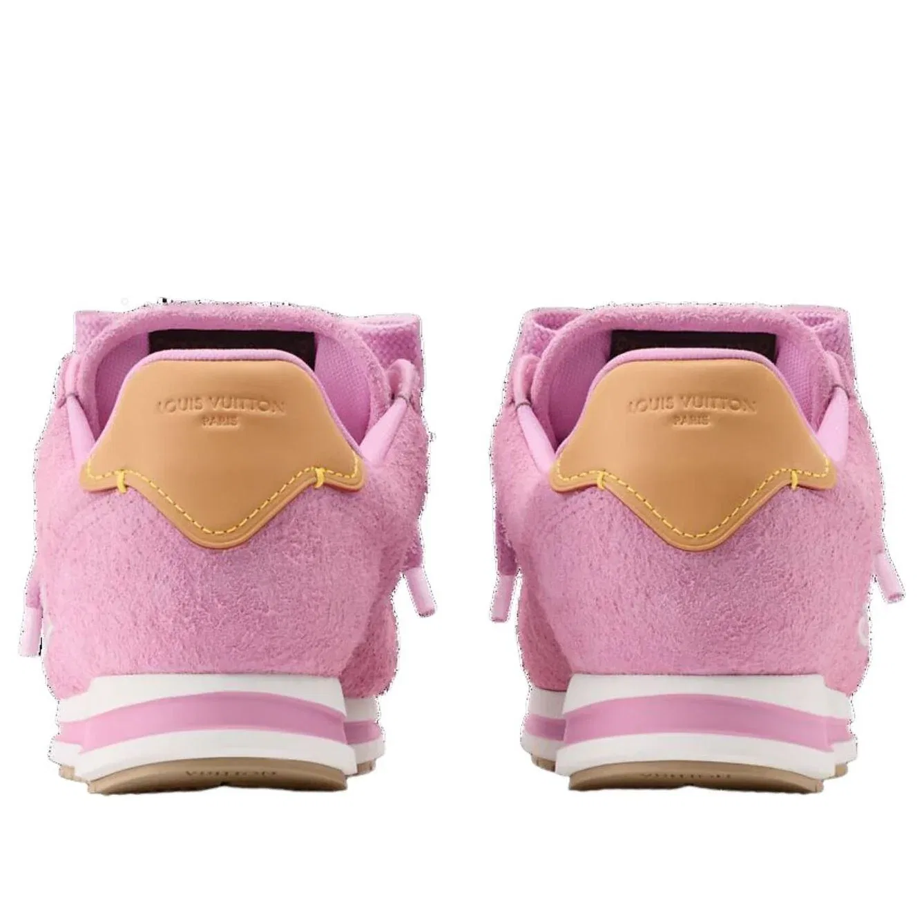 Кроссовки LOUIS VUITTON x J-hope 'LV Buttersoft Sneaker' 1AKDFC, розовый — фото 4