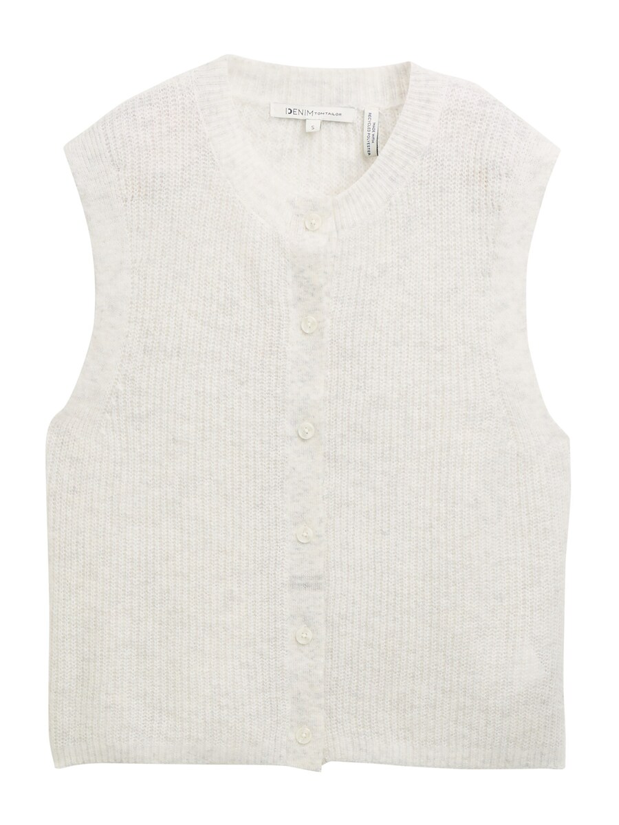 

Жилет TOM TAILOR DENIM, Wool white