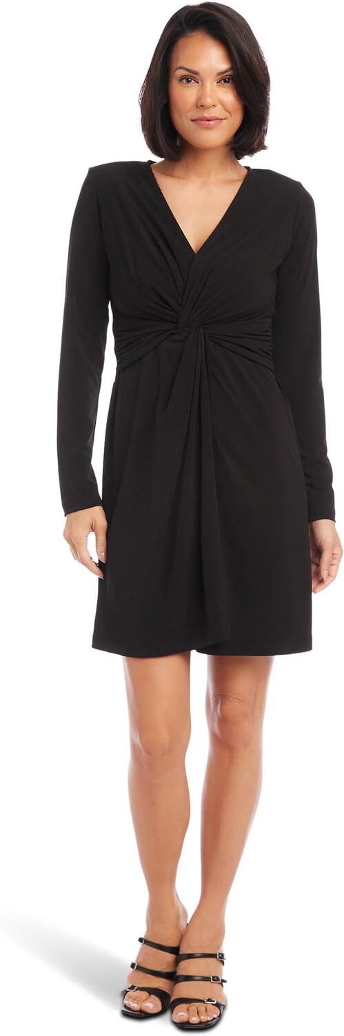 

Платье Karen Kane Twist Front Dress, черный