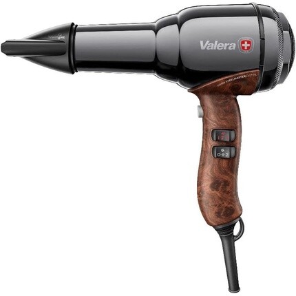 

Valera Swiss Steel Master Digital Профессиональный металлический фен с генератором ионов 2200 Вт, черный хром