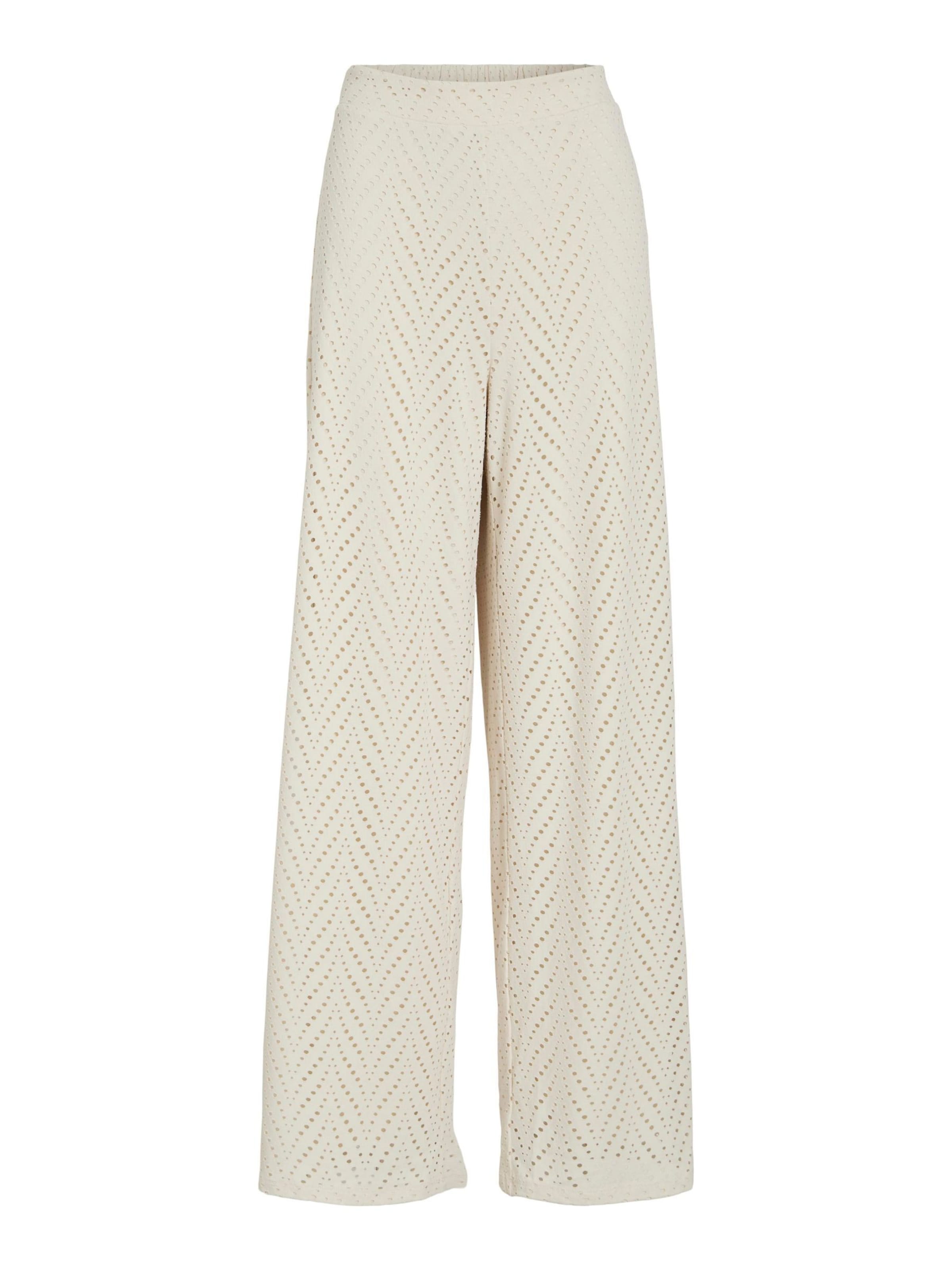 

VILA Широкие брюки 'VIDelaia' в цвете экрю