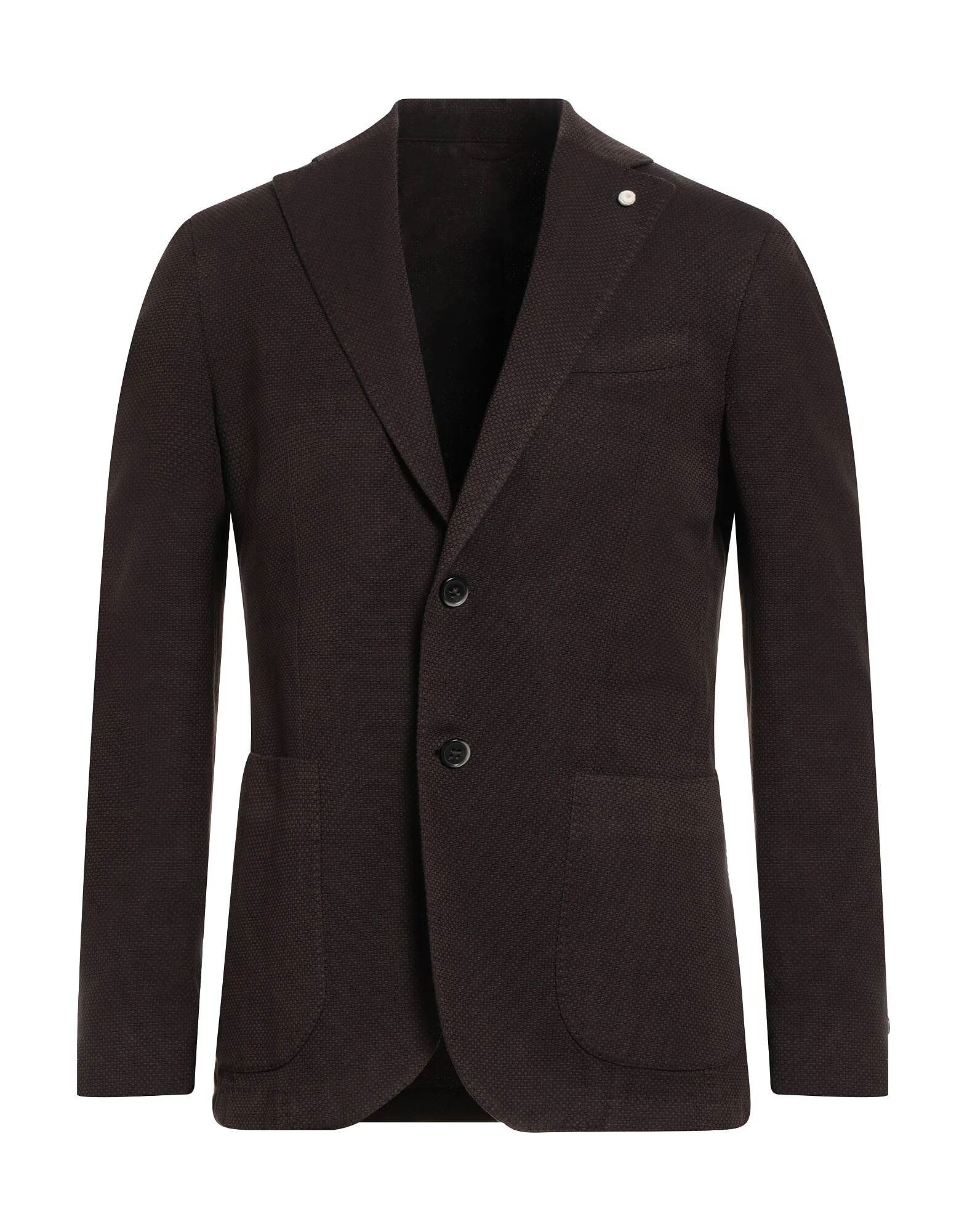 

Блейзер Luigi Bianchi Mantova, темно-коричневый