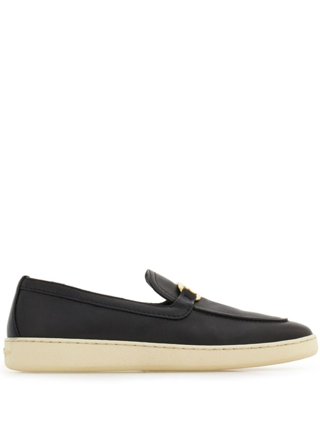 Ferragamo лоферы New Vara с пряжками, черный