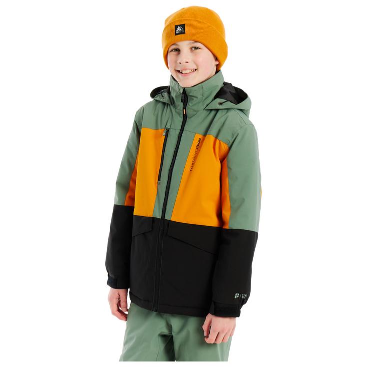 

Функциональная куртка prtmilan junior snow jacket caramel yellow - 140 Protest