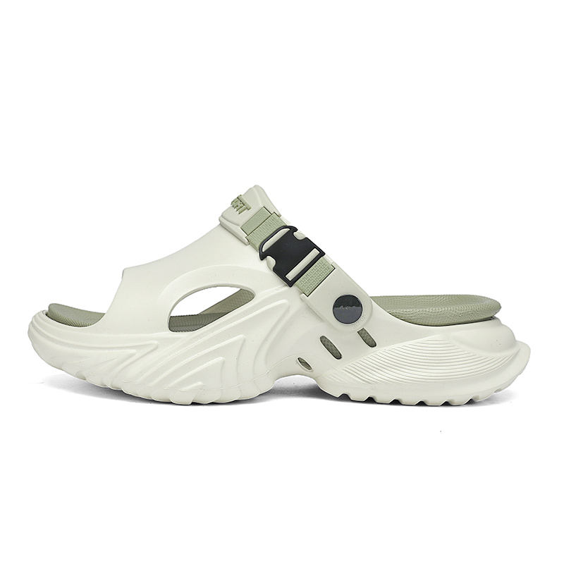 

TFKY Слайды мужские White Black/Black Gray/Orange/Mint Green