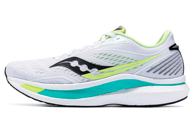 

Кроссовки мужские низкие белые/зеленые Saucony