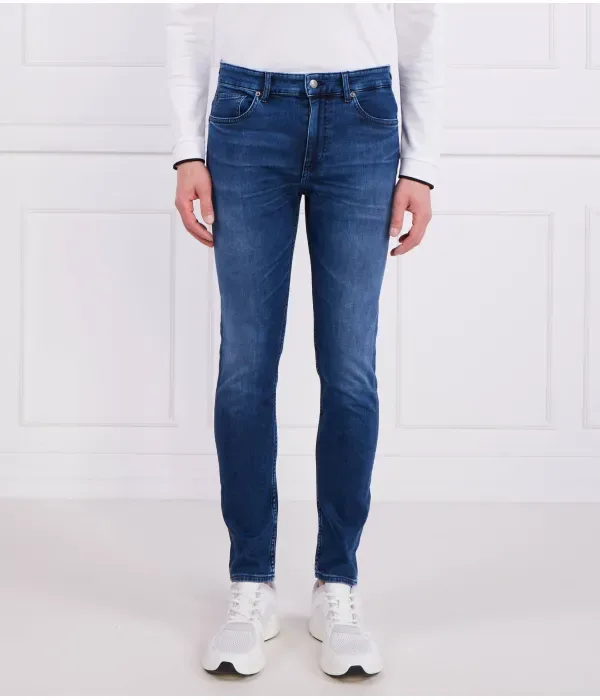 Джинсы Делано slim fit Boss, темно-синий