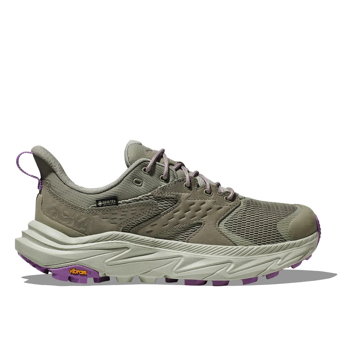 

Женские треккинговые кроссовки Anacapa 2 Low Gtx Hoka, военный зеленый