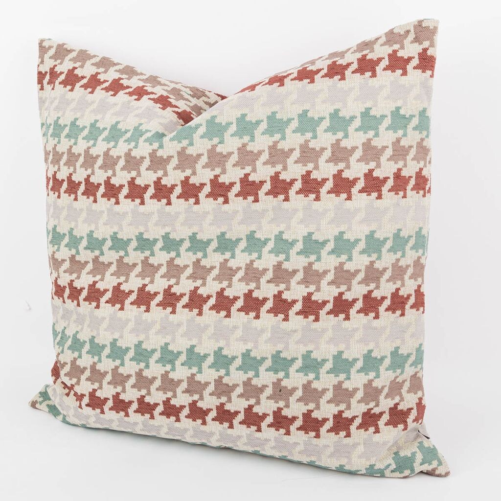 

Чехол на подушку Mira "гусиные лапки" бежево-красный в разных размерах размер 60x60см (ВxШ) размер 60x60см (ВxШ) Schöner-Leben