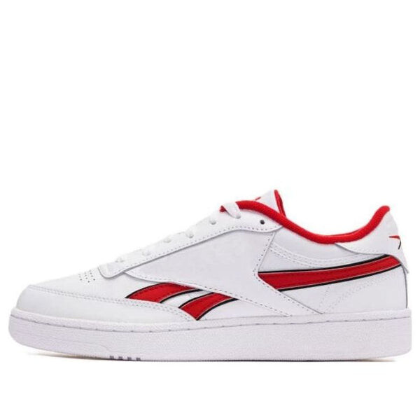 

Кроссовки club c revenge 'white vector red' Reebok, белый