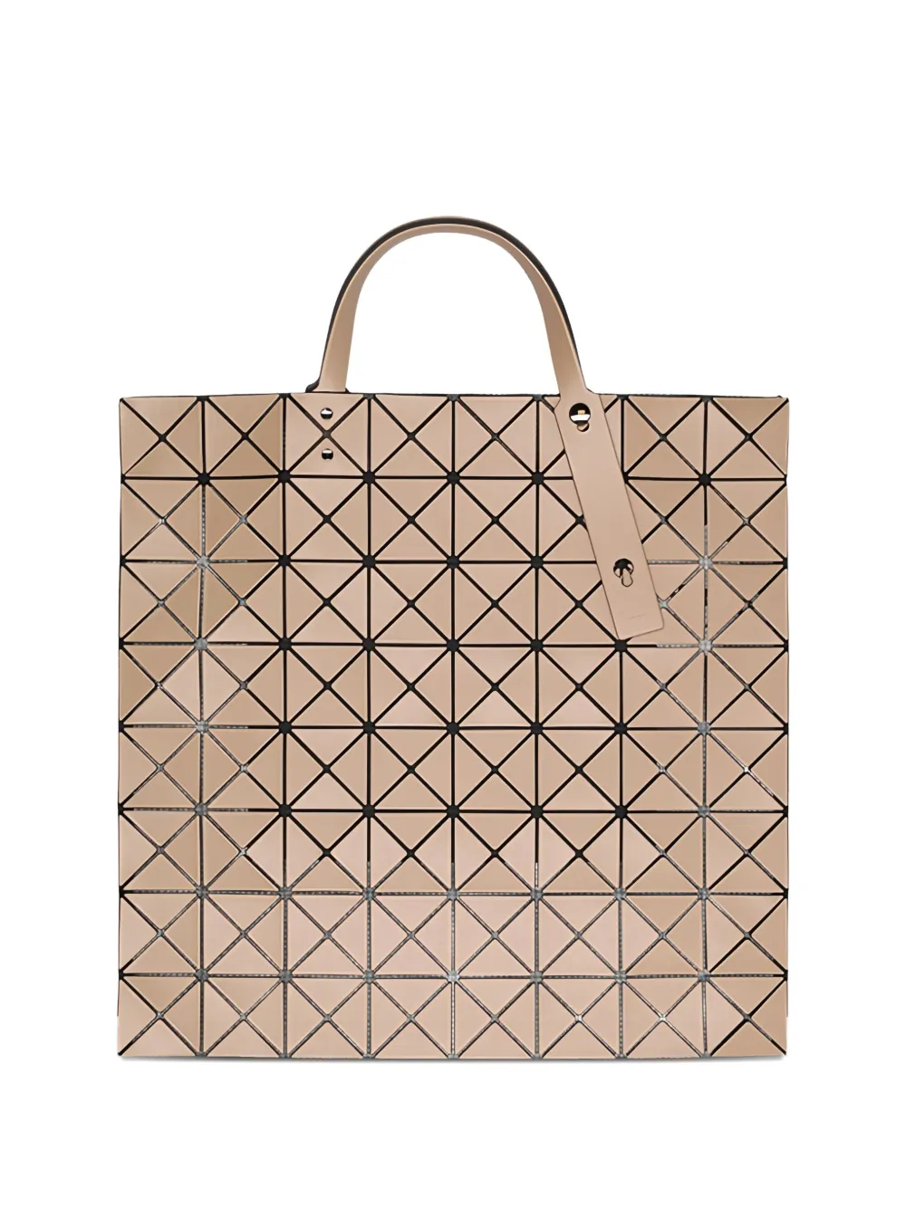 

Сумка-шоппер с геометрическим узором Issey Miyake, нейтральный