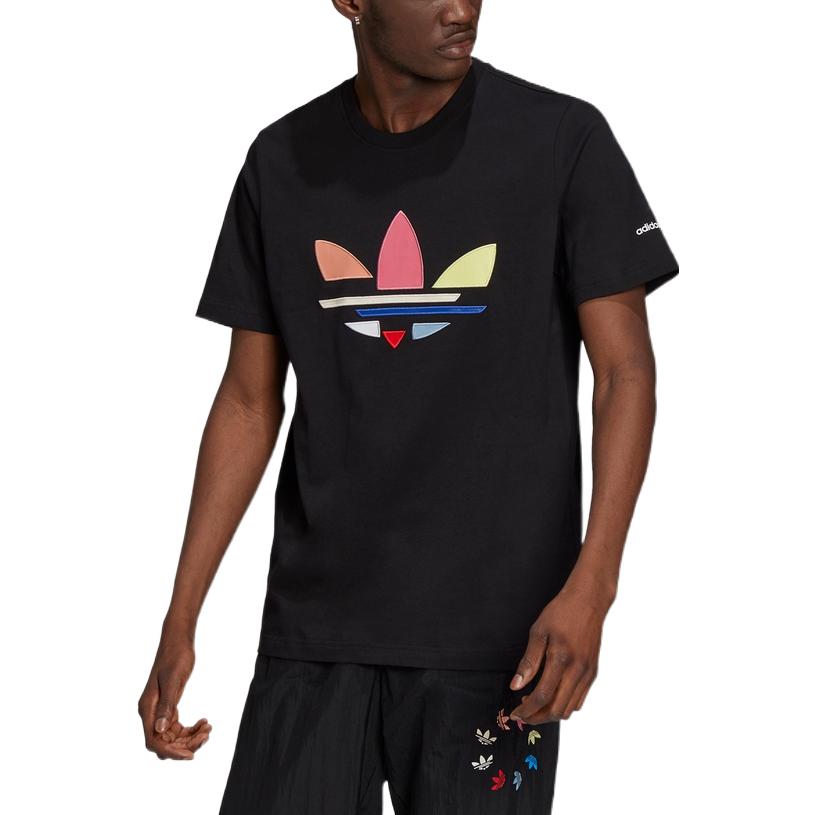 Футболка adidas originals outlets LogoT, черный — фото 2