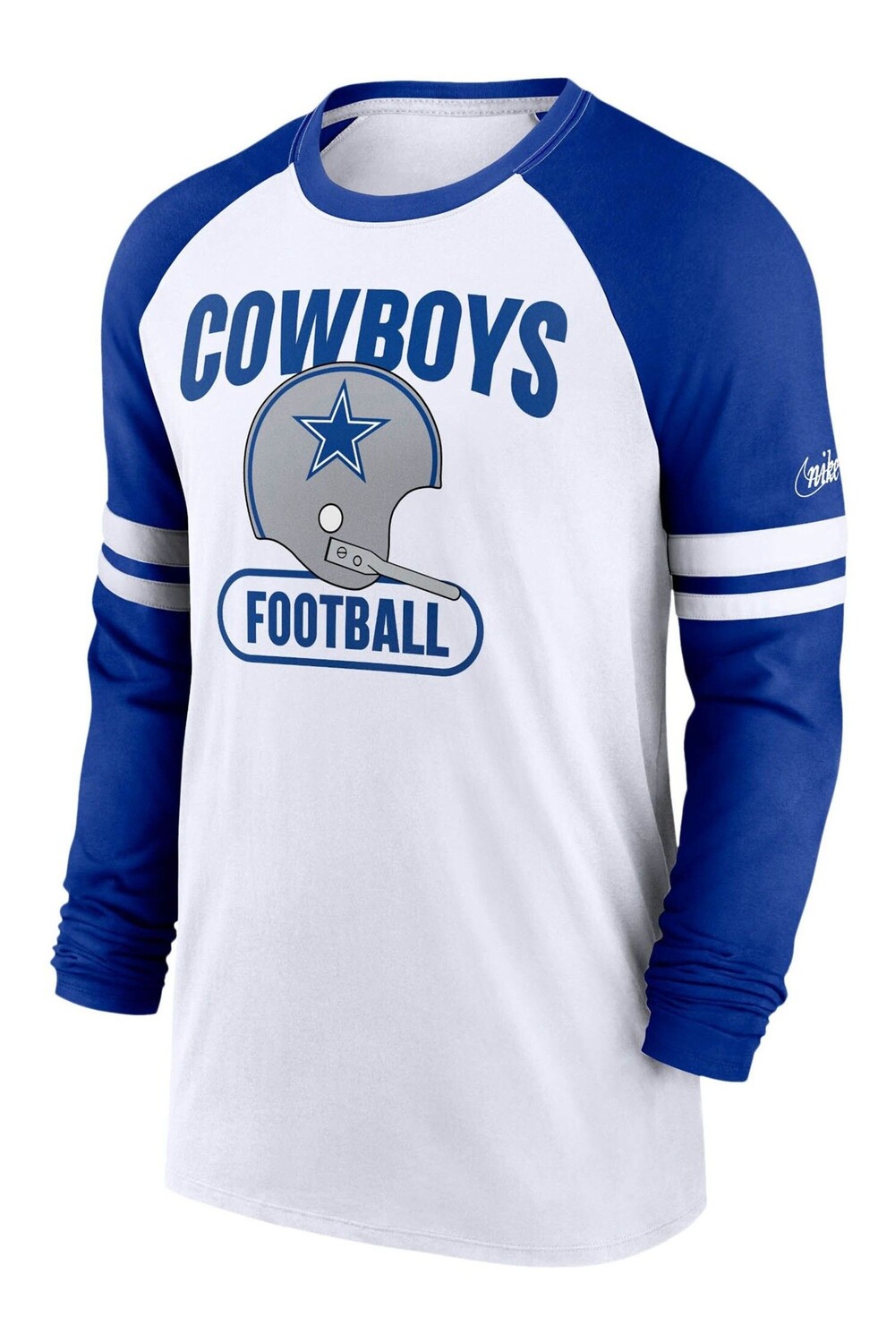 

Футболка реглан Fanatics Dallas Dri-FIT из хлопка Nike Nike, белый