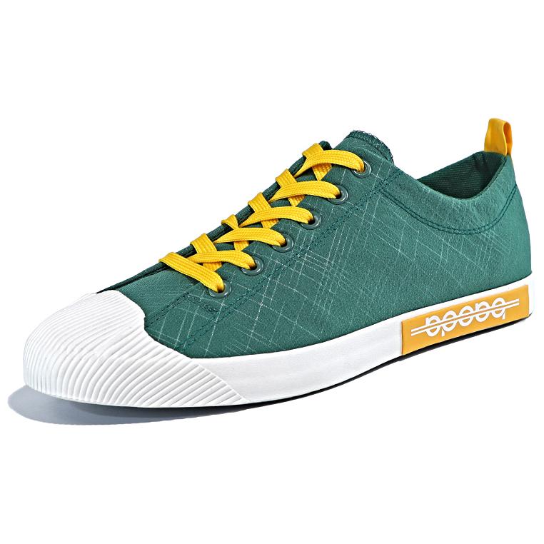 

Кеды Baoda Skateboard Shoes Men Low-Top, зеленый