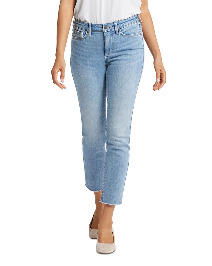 

Джинсы Sheri High Rise Slim Ankle в цвете Blue Valley NYDJ, синий
