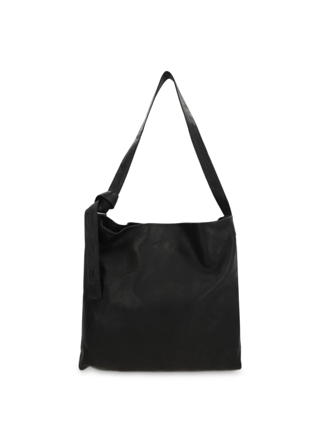 

Кожаная сумка через плечо Ann Demeulemeester, черный