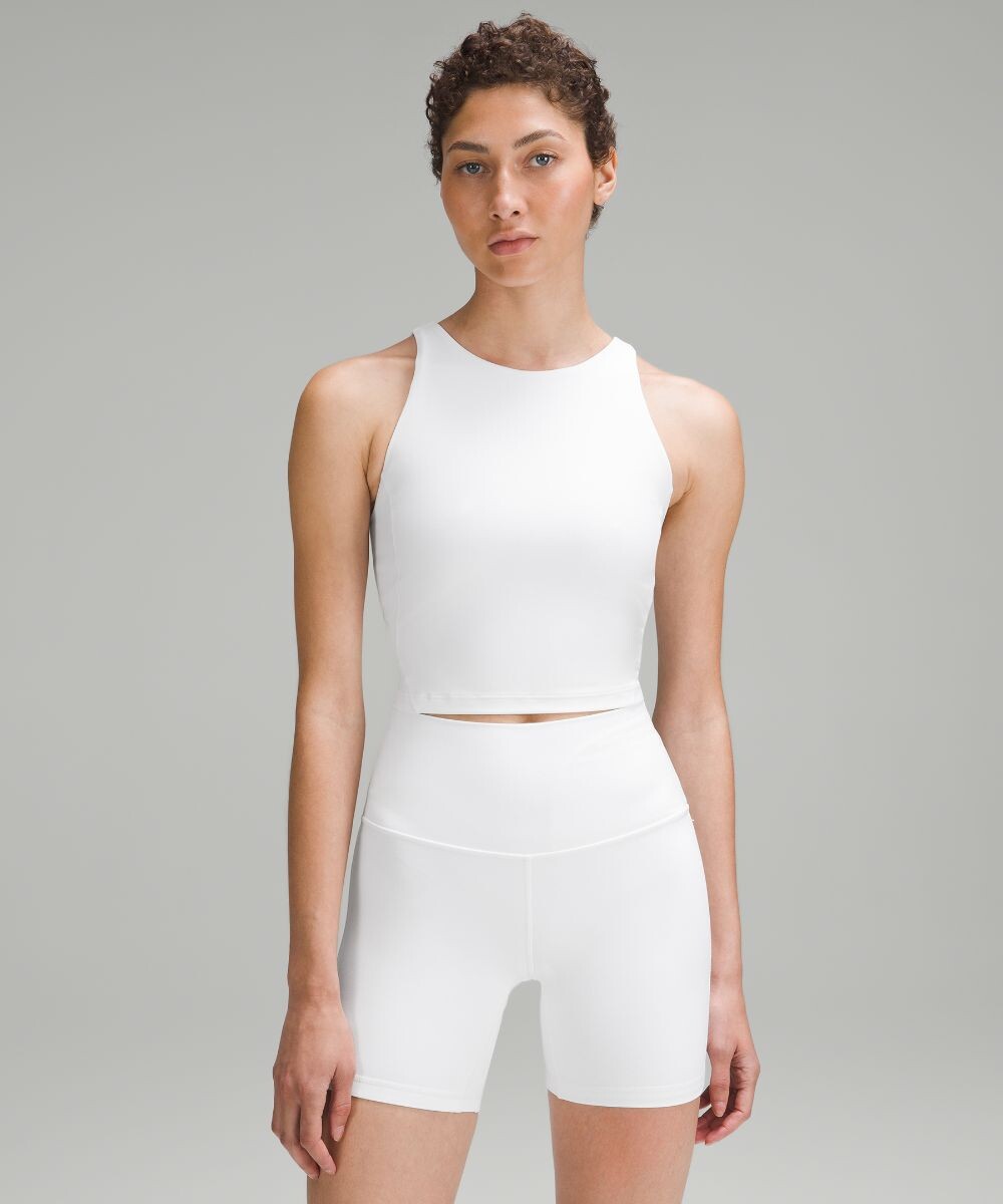 

Майка Align с высоким воротником Lululemon, белый