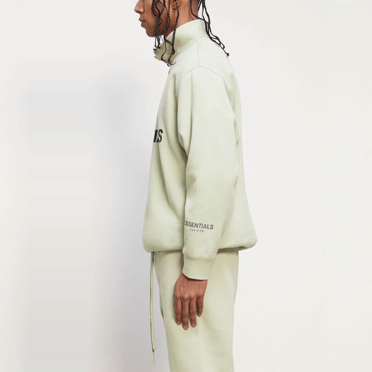 Толстовка унисекс Fear of God Essentials, Пыльный зеленый — фото 4