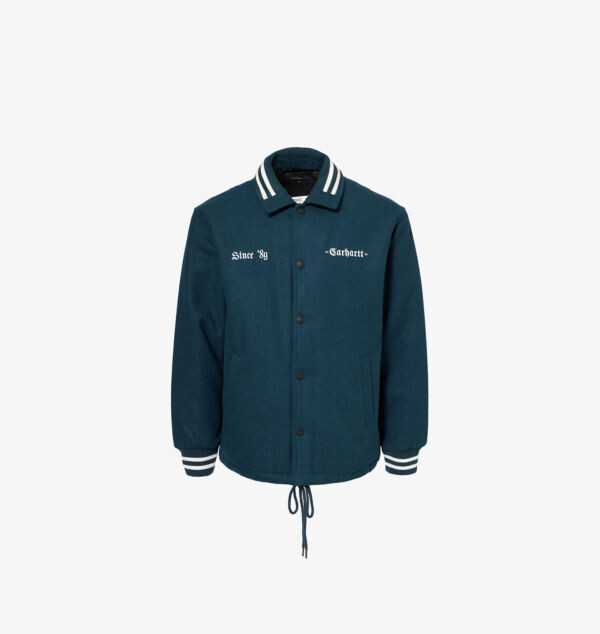 

Куртка прямого кроя с фирменной вышивкой Carhartt Wip, мультиколор