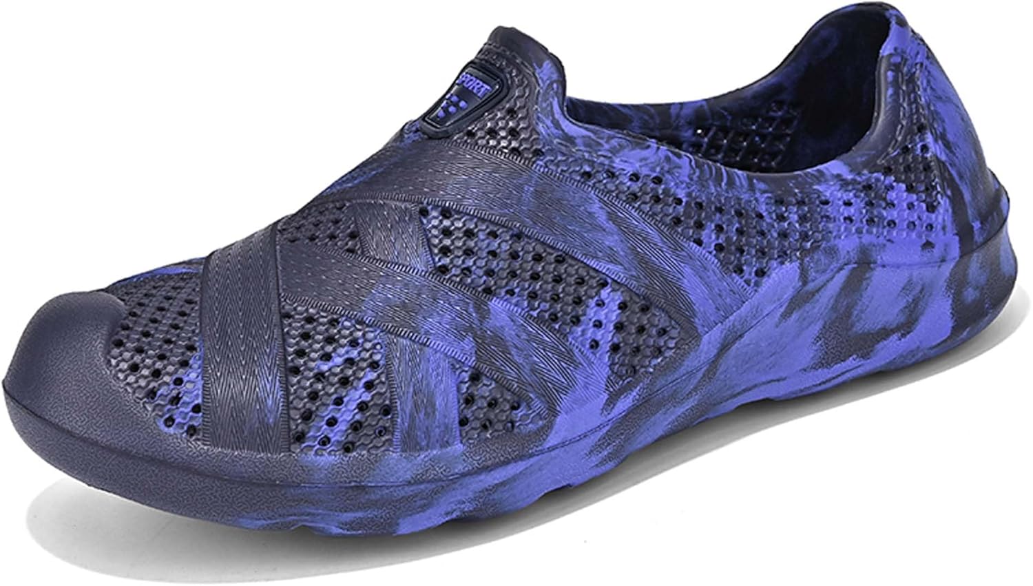 

Мужские повседневные сандалии GeRRiT с одной мягкой подошвой, повседневные кроссовки, обувь для водных видов спорта, сандалии для бега на открытом воздухе, походные обувь для приключений и туризма, синий