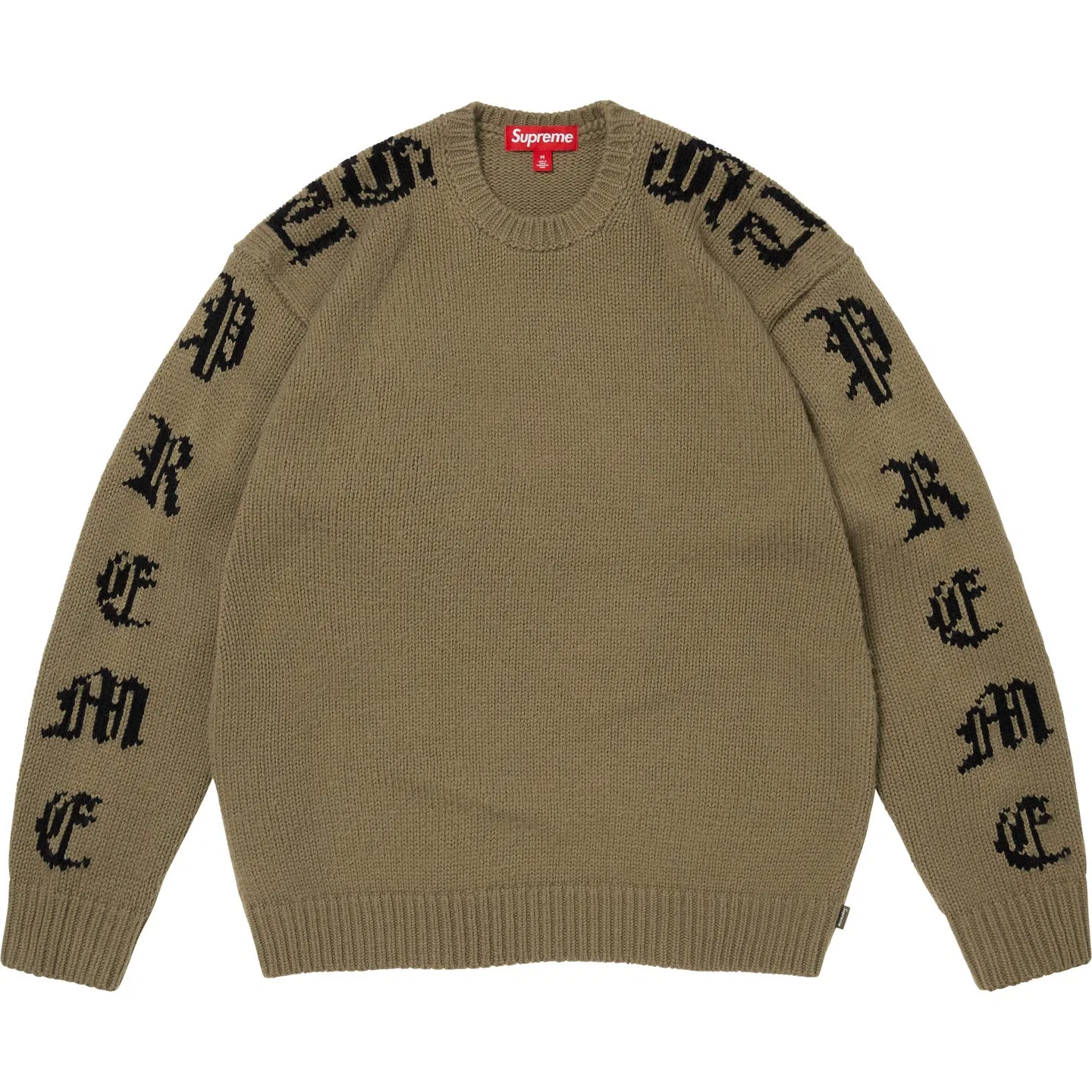 Свитер Old English Sleeves унисекс, SS26 WEEK3 Supreme, Light Blue/Light Blue — фото 4