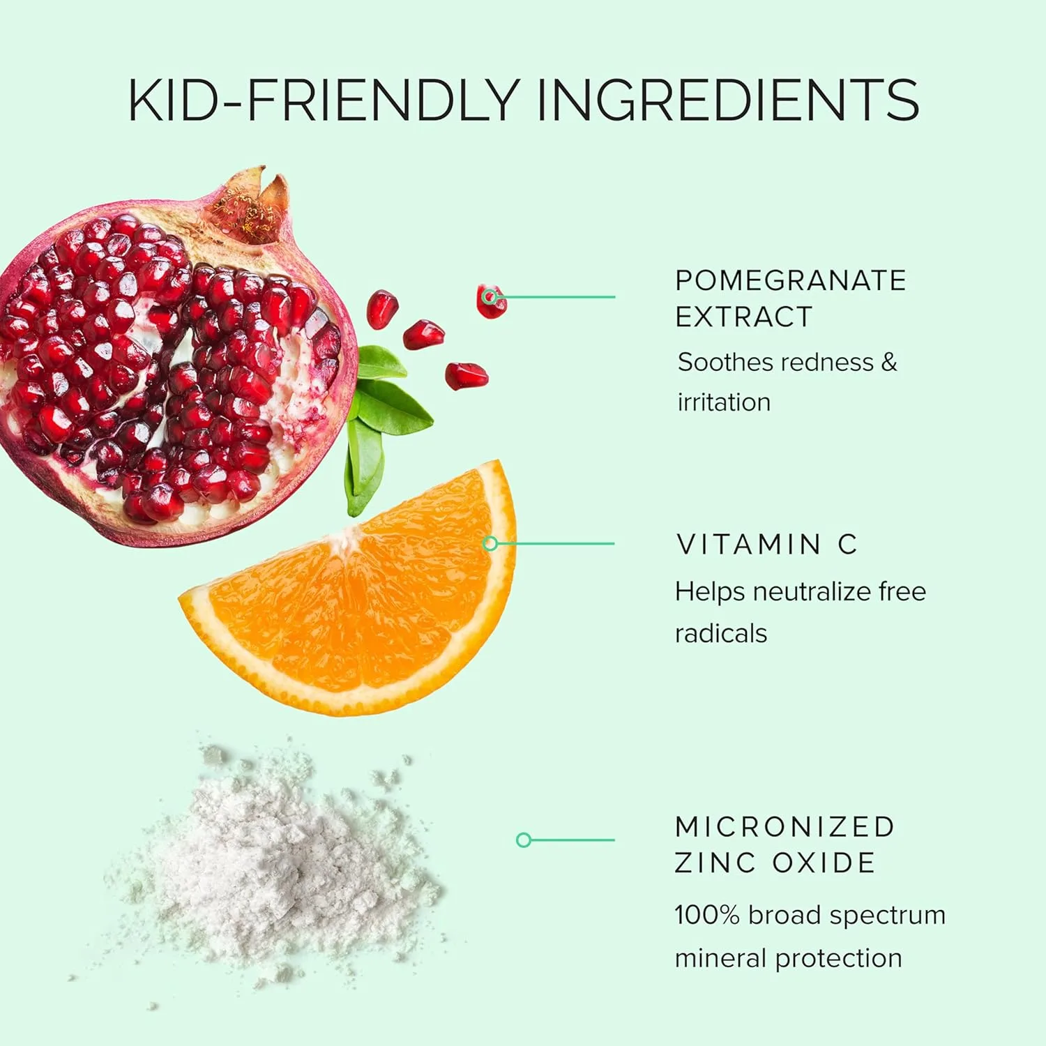 mdsolarsciences mineral kidcrème spf 50, детский солнцезащитный крем с оксидом цинка и сквалоном, водостойкий, 100 мл, KidCreme SPF 50 — фото 2