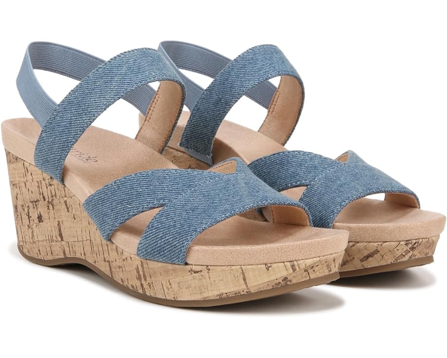 

Сандалии LifeStride Danita Strappy Wedge, цвет Denim Blue