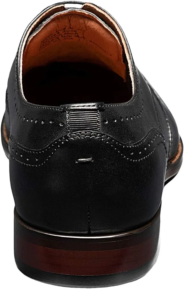 Мужские оксфорды Florsheim Sorrento Wingtip Oxford, черный — фото 2