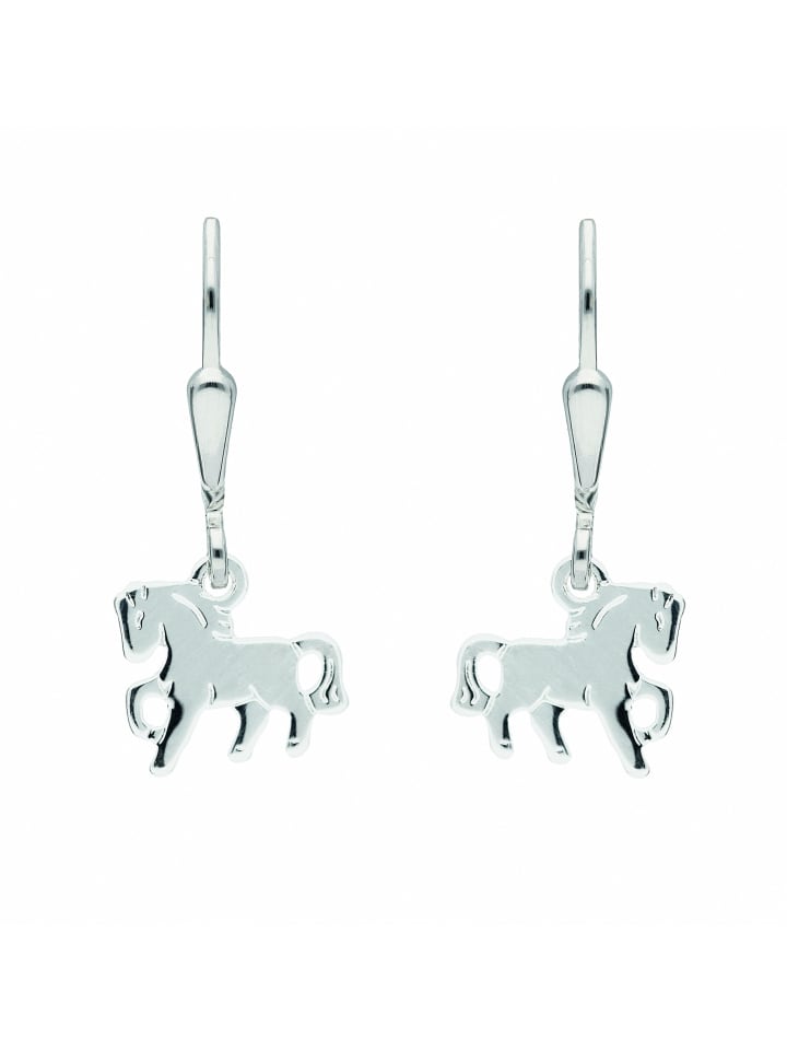 

Adeliás Женские серьги из серебра 925 пробы / серьги с анималистическими мотивами из серебра