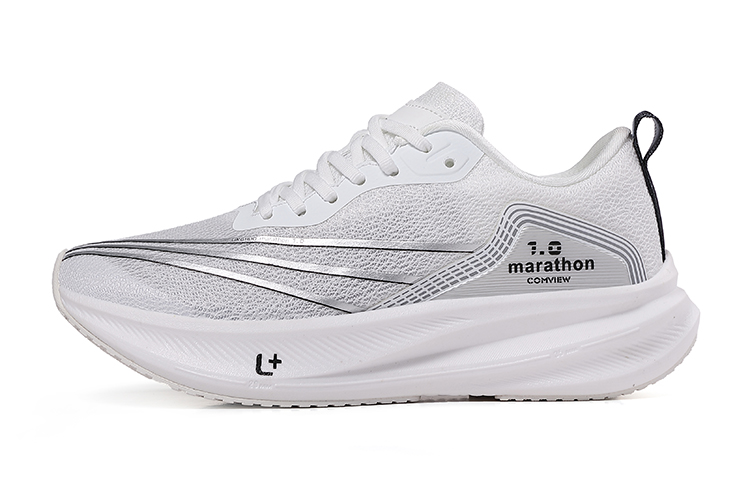 

COMVIEW Дышащие и легкие низкие кроссовки унисекс белые, цвет White