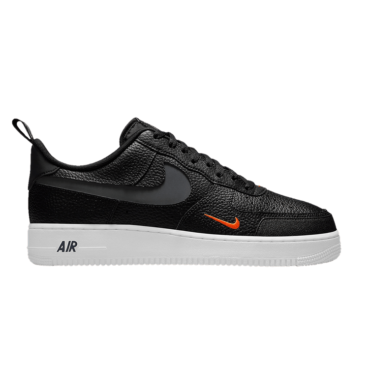 

Кроссовки Nike Air Force 1 LV8 'Black Total Orange', черный