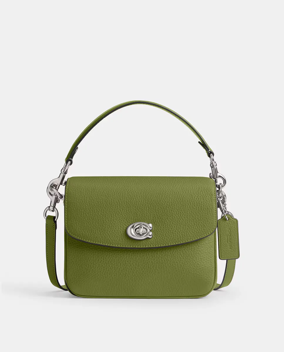 

Кожаная сумка через плечо Cassie 19 Coach, цвет Verde