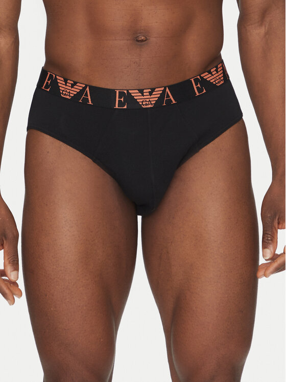 

Комплект из 3 трусов EM000258 AF10778 MC061 Emporio Armani Underwear, черный